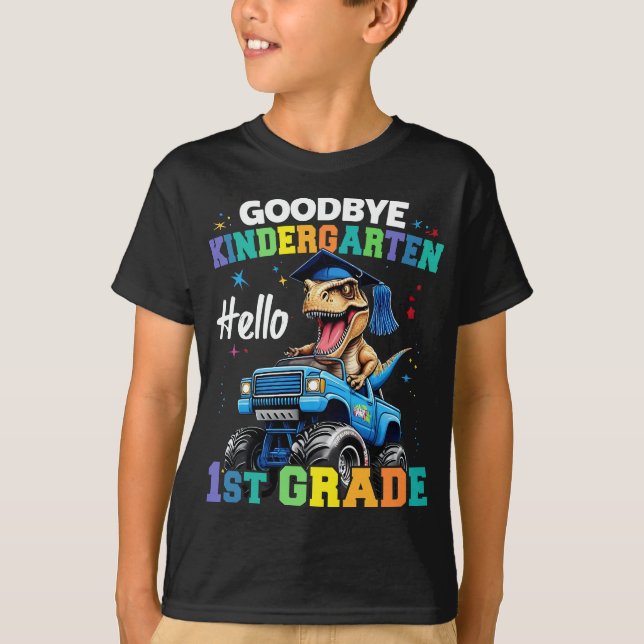 Camiseta Adiós a la graduación del monstruo de guardería (Anverso)