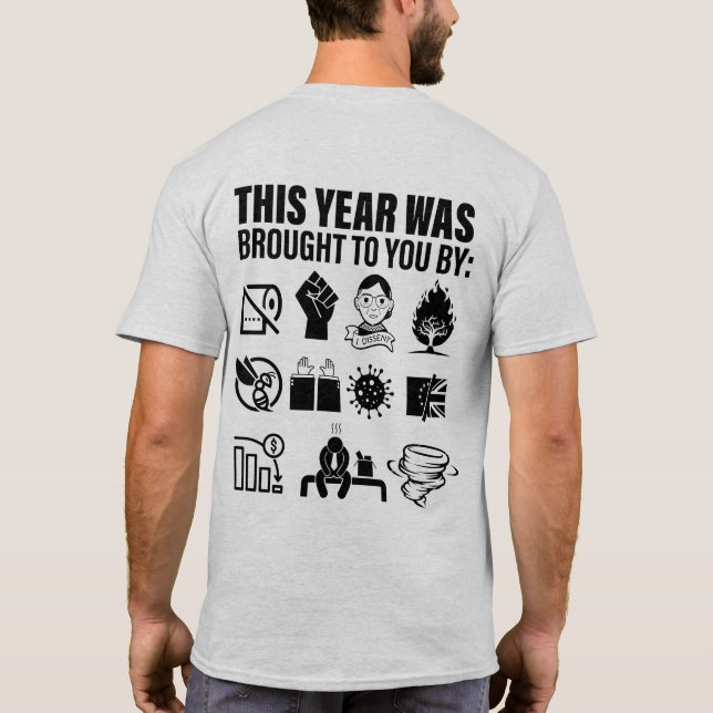 Camiseta Adiós a los hombres 2020 T-Shirt_2 (Reverso)