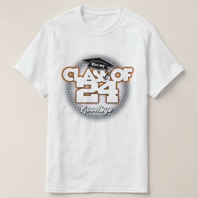 Camiseta Adiós a mi clase (Diseño del anverso)