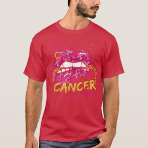 Camiseta Adiós al cáncer de besugo Sey levanta pink Breast
