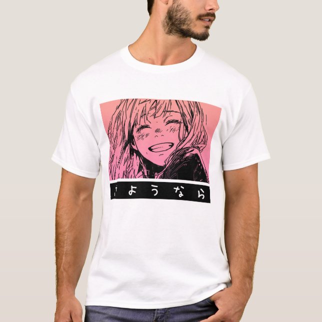 Camiseta Adiós Anime (Anverso)