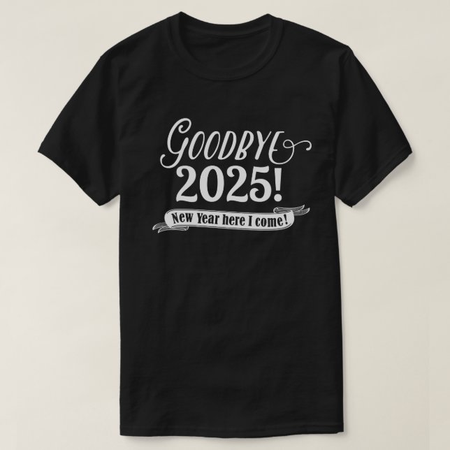 Camiseta Adiós Año Nuevo 2023 (Diseño del anverso)