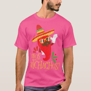Camiseta Adios Bitchachos Cinco De Mayo Peppe De Chili Mexi