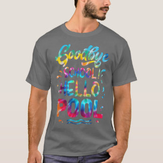 Camiseta Adiós Colegio Hola Grupo El Día De La Escuela Summ
