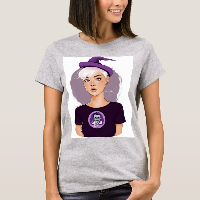 Camiseta ¡Adiós! (Corto de platino) (Anverso)