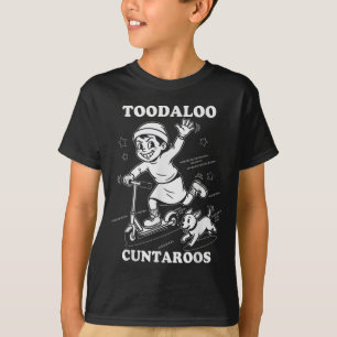 Camiseta Adiós cuntaroos scooter divertido chica descarada