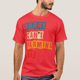 CAMISETA ADIÓS DE AGRICULTURA DE CANTIDADES SORROSAS