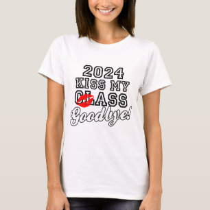 Camiseta Adiós de besos de mi clase 2024