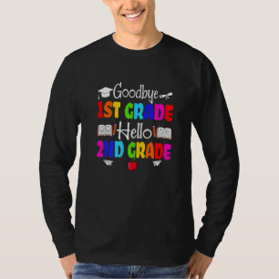 Camiseta Adiós Divertido Primer Grado Hola Cuadrilla 2do Gr