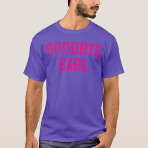 Camiseta Adiós Earl divertido Diseño de concierto de música