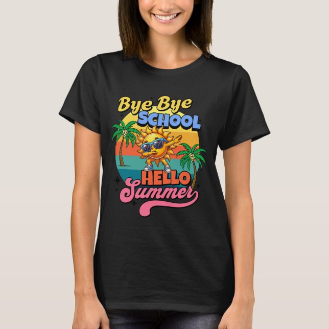 Camiseta Adiós escuela de verano (Anverso)