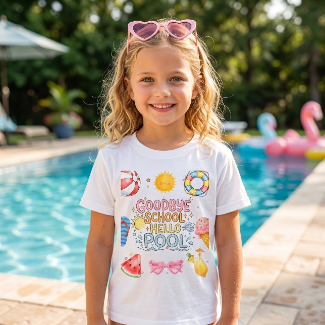 Camiseta Adiós Escuela Hola Piscina (Subido por el creador)