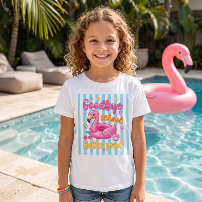 Camiseta Adiós Escuela Hola Piscina (Subido por el creador)