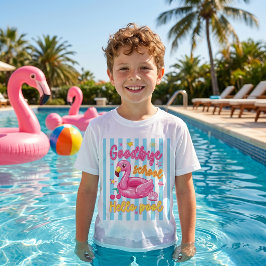 Camiseta Adiós Escuela Hola Piscina