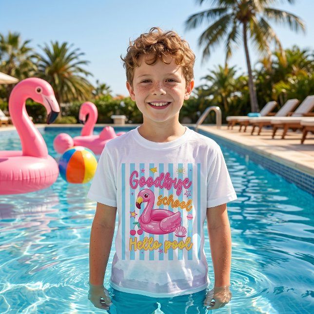 Camiseta Adiós Escuela Hola Piscina (Subido por el creador)