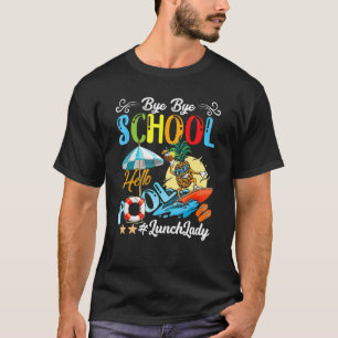 Camiseta Adiós escuela Hola piscina vacaciones de verano el