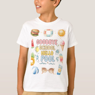 Camiseta Adiós Escuela, Hola Verano, Fin de la Escuela