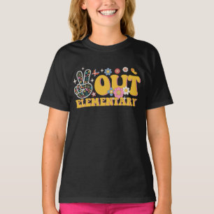 Camiseta Adiós Escuela Primaria Genial Último Día de Clases