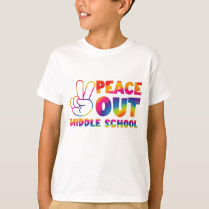 Camiseta Adiós Escuela Secundaria Tie Dye Último Día De Esc