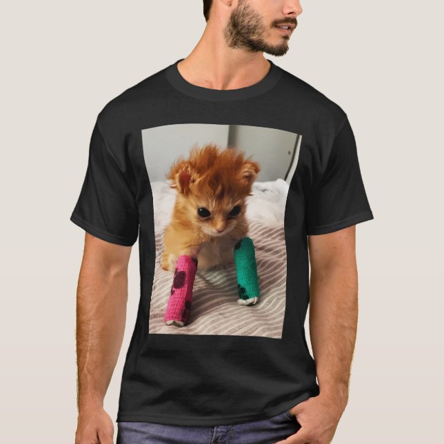Camiseta Adiós gato (Anverso)