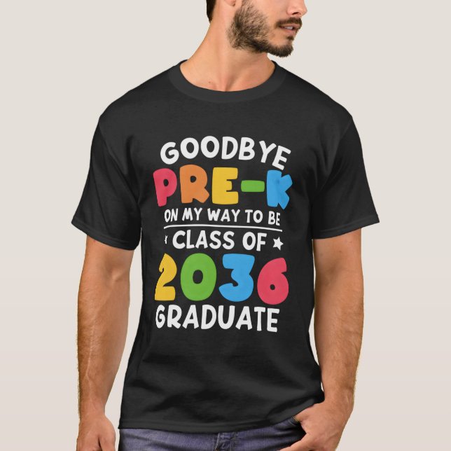 Camiseta Adiós Grado Preuniversitario De Grado Preuniversit (Anverso)