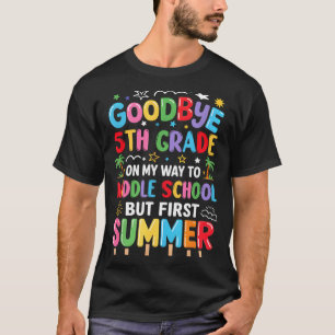 Camiseta Adiós Graduación de 5to Grado a Escuela Secundaria