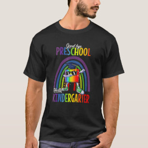 Camiseta Adiós graduación preescolar Hola Kindergarten Po
