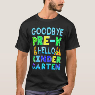 Camiseta Adiós Graduación Preescolar Hola Kindergarten Pr
