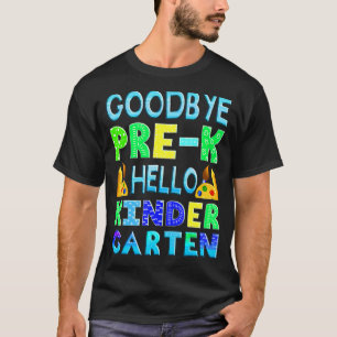Camiseta Adiós Graduación Preescolar Hola Kindergarten Pr