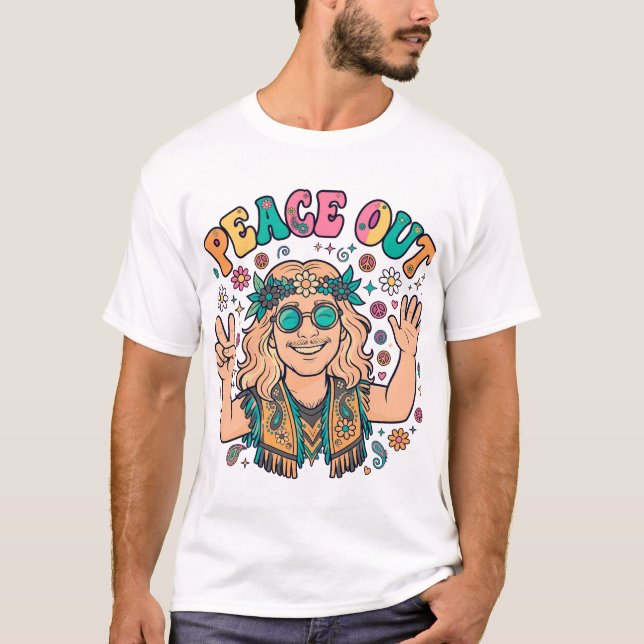 Camiseta Adiós Hippie (Anverso)