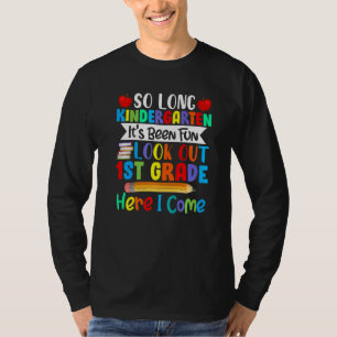 Camiseta Adiós jardín de infancia ha sido divertido cuidado