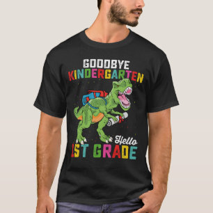 Camiseta Adiós jardín de infancia hola 1er grado T Rex Scho