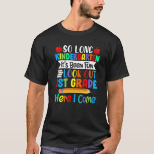 Camiseta Adiós jardín de infantes ha sido divertido ¡prepár