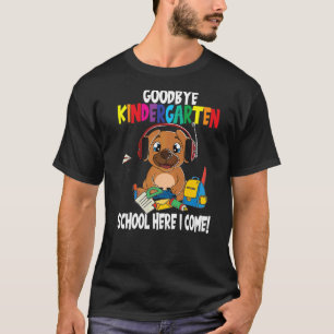 Camiseta Adiós juegos de inscripción en la escuela infantil