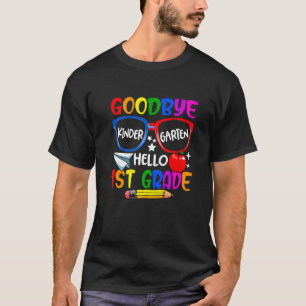 Camiseta Adiós Kindergarten Bienvenida Primer Día Hola Prim