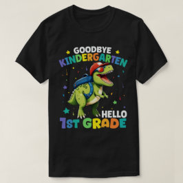 Camiseta Adiós Kindergarten Graduación Dinosaur Trex