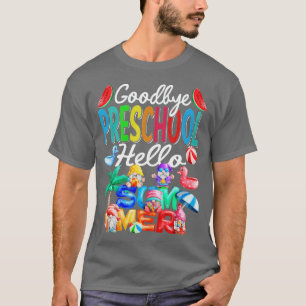 Camiseta Adiós Kindergarten Hello Summer Gnomes Beach