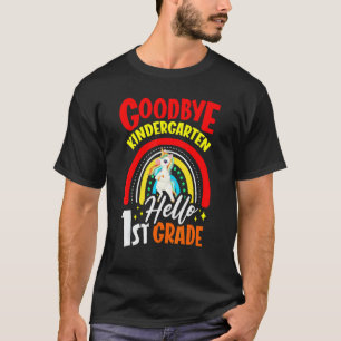 Camiseta Adiós Kindergarten Hola 1er grado para un niño