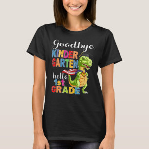 Camiseta Adiós Kindergarten Hola Graduación de 1er grado Di