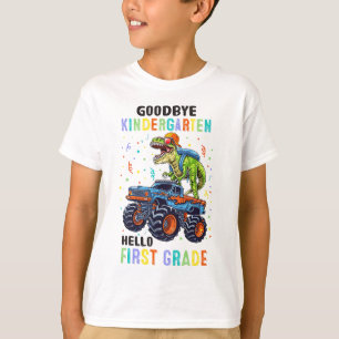 Camiseta Adiós Kindergarten Hola niños de primer grado de d
