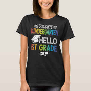 Camiseta Adiós Kindergarten Hola primer grado