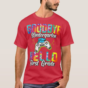 Camiseta Adiós Kindergarten Hola primer grado 2022 Graduati