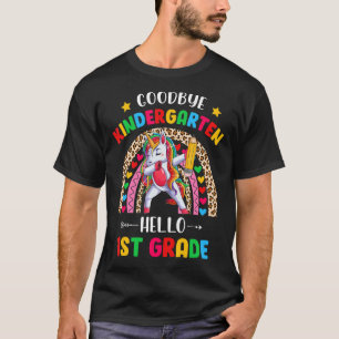 Camiseta Adiós Kindergarten Hola primer grado el día pasado