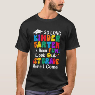 Camiseta Adiós Kindergen 1er grado aquí voy de vuelta a Sc