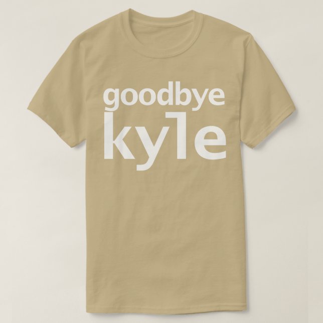 Camiseta Adiós Kyle Real Housewives de Beverly Hills Typo (Diseño del anverso)
