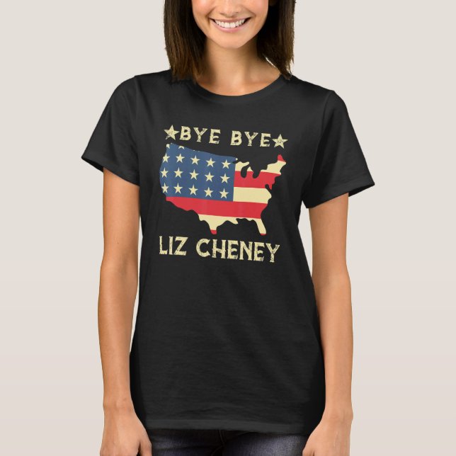 Camiseta Adiós Liz Cheney Elecciones 1 (Anverso)