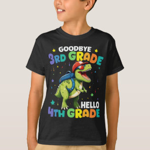 Camiseta Adiós monstruo de 3er grado T Rex Dinosaurio