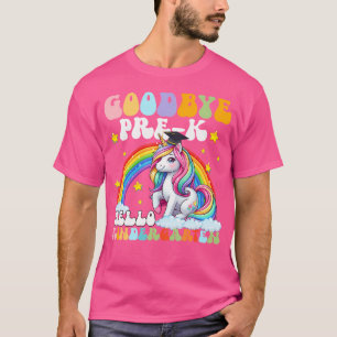 Camiseta Adiós Pre-K Hello Kindergarten Graduation Unicor