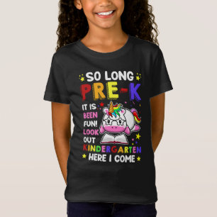 Camiseta Adiós Pre-K Jardín de Niños Aquí Estoy