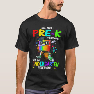 Camiseta Adiós Pre K Jardín de Niños Aquí Vengo Pop It Grad